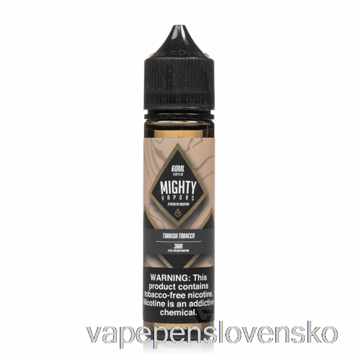 Turecký Tabak - Mocné Výpary - 60ml 6mg Vape Pero